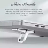 Giá Đỡ Tản Nhiệt Laptop Nhôm 100% Đế Kê Macbook Di Động Siêu Bền (Bộ 2 Cái) 36.000 VND 8