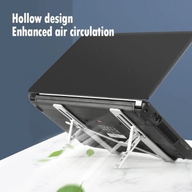 Giá Đỡ Tản Nhiệt Laptop Nhôm Gấp Gọn - Siêu Nhẹ, Tản Nhiệt Tối Ưu, Giá 63.900₫