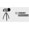 Giá đỡ tripod 3 chân bạch tuộc 260x50x50 cho điện thoại, camera hành trình - tặng khung, chỉ 62.000₫ 7