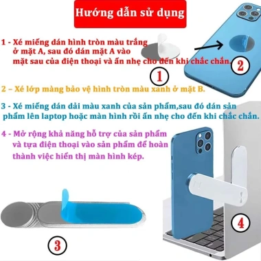 Giá đỡ từ tính laptop-điện thoại 2 trong 1, mở rộng màn hình kép, điều chỉnh, 69.000 7 Giá đỡ từ tính laptop-điện thoại 2 trong 1, mở rộng màn hình kép, điều chỉnh, 69.000 7