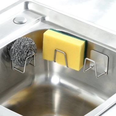 Giá Đỡ Xốp Rửa Chén Thép Không Gỉ Đa Năng – Tiết Kiệm 8.900₫ Cho Nhà Bếp & Phòng Tắm