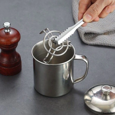 Giá hấp Mini 304 thép không gỉ đa chức năng, chân cao, chống nước - 8.980đ