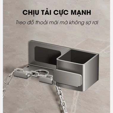 Giá kệ máy sấy KIVA nhôm hàng không treo tường - Chỉ 75.000₫ giảm từ 94.500₫