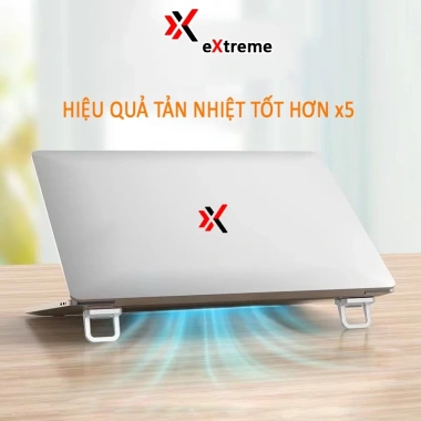 Giá Kê Tản Nhiệt Laptop Mini eXtreme GL1x01 Đối Lưu Không Khí - Đế Heatsink MacBook chỉ 35.900₫