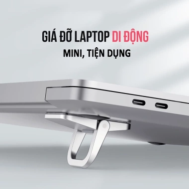 Giá Kê Tản Nhiệt Laptop Mini eXtreme GL1x01 Đối Lưu Không Khí - Đế Heatsink MacBook chỉ 35.900₫