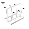 Giá phơi cốc thép 6 móc sắp xếp, hộp đựng thủy tinh, đầu cao su bảo vệ - Giảm giá 103.400₫ 8