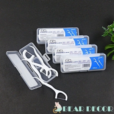 Giá Sốc Hộp 10 Tăm Chỉ Bỏ Túi Xịn Kèm Đầu Tăm Nhựa Cong Tiện Lợi Nhỏ Gọn 14.900₫