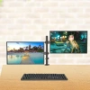 Gia treo 2 man hinh LCD M052S 17-27 inch, xoay 360 do, gia re hon F160 H180 F195A, chi 380.000 VND 3