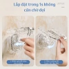 Giá treo dép phòng tắm HPS gắn tường không khoan, móc chữ U gọn gàng, chịu lực tốt - Giá 50.000đ 9