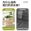 Giá treo đồ bếp 2 lớp màu kem xanh đính miệng xúc xích - Vui nhộn, chỉ 54.400₫ 3