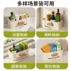 Giá treo đồ bếp 2 lớp màu kem xanh đính miệng xúc xích - Vui nhộn, chỉ 54.400₫ 4