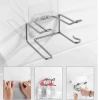 Giá treo đỡ máy sấy tóc dán tường inox chắc chắn - Giá chỉ 29.900đ, giảm mạnh