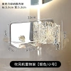 Giá treo đồ tắm thỏ bạc - Kệ máy sấy tóc dán tường thép không gỉ, Acrylic trong, giảm tới 23%, chỉ 155k 5