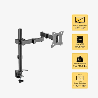 Giá treo màn hình 17-34 inch kèm giá đỡ laptop, tải trọng 8kg - Giá chỉ 102.000₫ 9 Giá treo màn hình 17-34 inch kèm giá đỡ laptop, tải trọng 8kg - Giá chỉ 102.000₫ 9