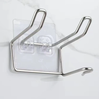 Giá treo máy sấy tóc BEECOOK inox 304 - Dán tường, keo siêu dính, tiết kiệm không gian bếp 2