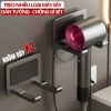 Giá Treo Máy Sấy Tóc Dán Tường HIKARI Nhôm Chống Gỉ, Không Khoan Đục – 56.056