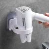 Giá Treo Máy Sấy Tóc Dán Tường - Miếng Dán Siêu Dính, Kệ Tiện Lợi, Giá 49k 4