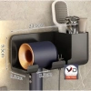 Giá treo máy sấy tóc dán tường nhà tắm - Kệ đỡ đa năng tiện lợi, giảm giá từ 31k xuống 25k 8