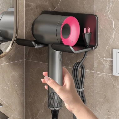 Giá Treo Máy Sấy Tóc Dán Tường Nhà Tắm Nhôm Sơn Tĩnh Điện Tiện Lợi Không Khoan 48.000đ 7 Giá Treo Máy Sấy Tóc Dán Tường Nhà Tắm Nhôm Sơn Tĩnh Điện Tiện Lợi Không Khoan 48.000đ 7
