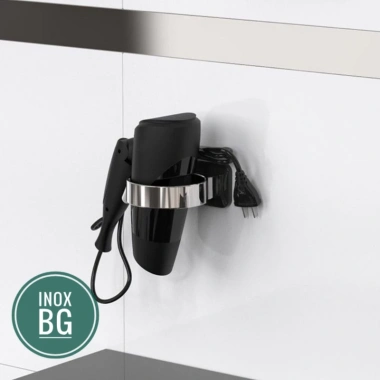 Giá treo máy sấy tóc dán tường siêu chắc, tiện dụng cho phòng tắm 109k
