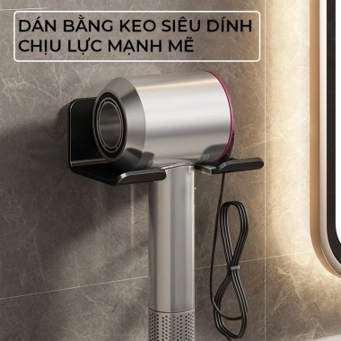 Giá treo máy sấy tóc Enomax dán tường nhôm hàng không chống gỉ sét, bảo hành 10 năm - 92.000₫ 3 Giá treo máy sấy tóc Enomax dán tường nhôm hàng không chống gỉ sét, bảo hành 10 năm - 92.000₫ 3