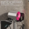 Giá treo máy sấy tóc Enomax dán tường nhôm hàng không chống gỉ sét, bảo hành 10 năm - 92.000₫ 4