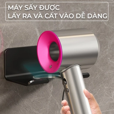 Giá treo máy sấy tóc Enomax dán tường nhôm hàng không chống gỉ sét, bảo hành 10 năm - 92.000₫ 5 Giá treo máy sấy tóc Enomax dán tường nhôm hàng không chống gỉ sét, bảo hành 10 năm - 92.000₫ 5
