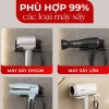 Giá treo máy sấy tóc Enomax dán tường nhôm hàng không chống gỉ sét, bảo hành 10 năm - 92.000₫ 8
