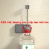 Giá Treo Máy Sấy Tóc Gắn Tường ABS Đa Năng và Kệ Dán Tường Ngăn Đựng Đồ Tiện Lợi 3