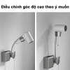 Giá Treo Máy Sấy Tóc Gắn Tường ABS Đa Năng và Kệ Dán Tường Ngăn Đựng Đồ Tiện Lợi 7