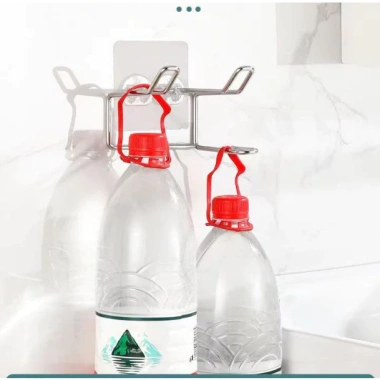Giá Treo Máy Sấy Tóc Inox 304 Cao Cấp Dán Tường – Không Cần Lắp Đặt, Chỉ 39.000₫