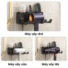 Giá treo máy sấy tóc nhà tắm kệ ngăn đồ, móc treo, tặng dán, chỉ 39.000 4