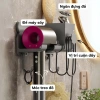 Giá treo máy sấy tóc nhà tắm kệ ngăn đồ, móc treo, tặng dán, chỉ 39.000 5