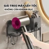Giá treo máy sấy tóc nhà tắm kệ ngăn đồ, móc treo, tặng dán, chỉ 39.000 9
