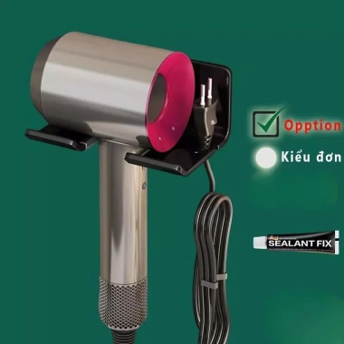 Giá Treo Máy Sấy Tóc Nhôm Sơn Tĩnh Điện Không Khoan Kệ Nhà Tắm Đa Năng Giá 48k 2 Giá Treo Máy Sấy Tóc Nhôm Sơn Tĩnh Điện Không Khoan Kệ Nhà Tắm Đa Năng Giá 48k 2