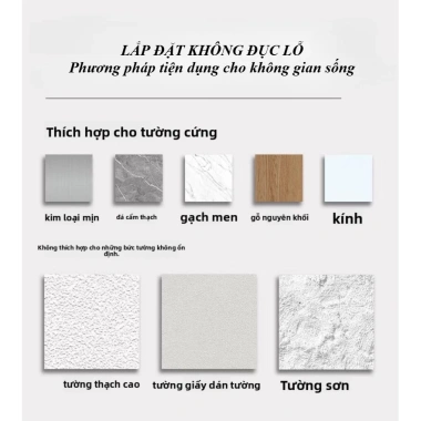 Giá treo máy sấy tóc QINGTING đa năng dán tường không cần khoang - 235.000₫ 6 Giá treo máy sấy tóc QINGTING đa năng dán tường không cần khoang - 235.000₫ 6