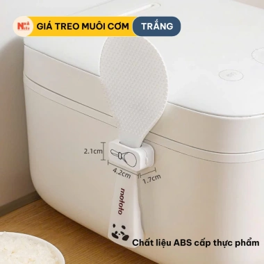 Giá treo muôi cơm nhà niêu NA93 kẹp nam châm đa năng, treo dây điện, chỉ 29.400₫