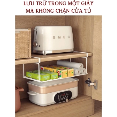 Giá treo tủ giày cố định – Tiết kiệm không gian, móc treo gập gọn, chỉ 111.420₫