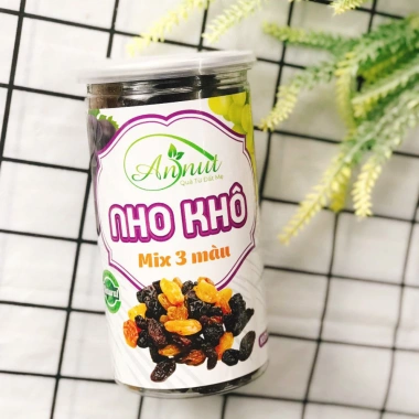 Giảm 15K Mã INBAU154 Nho khô Chile 3 màu sấy chua ngọt không đường 250g/500g - Nông sản Annut 62.000₫ 7 Giảm 15K Mã INBAU154 Nho khô Chile 3 màu sấy chua ngọt không đường 250g/500g - Nông sản Annut 62.000₫ 7