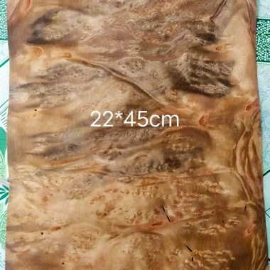 Giảm 50% Combo 2 tấm Ván lạng veneer Nurl QC 0,5mm 22x45cm dùng trang trí, tranh ảnh, dán thùng loa - 40.000₫