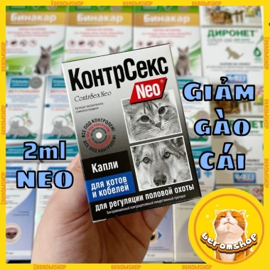 Giảm Gào và Tè Bậy Neo Nhập Nga cho chó mèo - An Toàn, Hiệu Quả, Giá Rẻ 116k