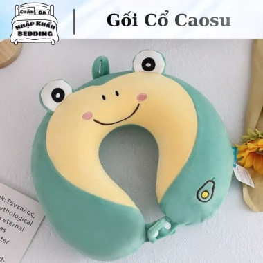 Giảm giá Gối chữ U kê cổ caosu non nhập khẩu – chống đau vai gáy, thích hợp du lịch 35.000đ