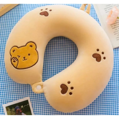Giảm giá Gối chữ U kê cổ caosu non nhập khẩu – chống đau vai gáy, thích hợp du lịch 35.000đ