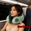 Giảm Giá Gối Cổ Dễ Thương Hoạt Hình – Hỗ Trợ Cột Sống, Bọt Nhẹ, Thích Hợp Ngủ & Văn Phòng