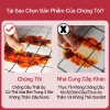 Giảm Giá Khăn Trải Bàn PVC Chống Thấm, Ngăn Nấm Mốc, Không Bám Bẩn - 4-10 Chỗ 6