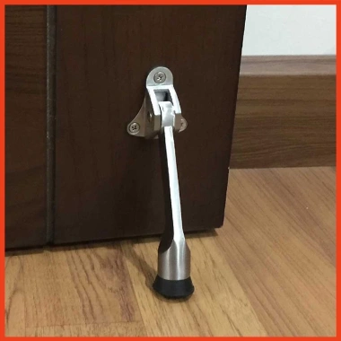 Giảm giá sốc Chặn cửa móng ngựa đế cao su chống đập, thép không gỉ, chỉ 46.000₫
