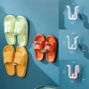 Giảm giá thanh lý móc treo tường phòng tắm không đục lỗ - Đế dép đơn giản, giá đỡ giày gọn gàng chỉ 5.611₫ 2