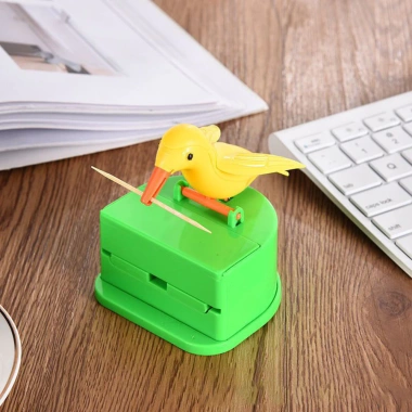 Giao hàng tận nơi Hộp đựng tăm chim bật lên vui nhộn 80 chiếc tăm chỉ 47k