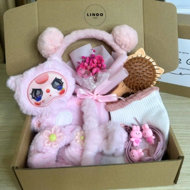 Giao Hỏa Tốc Set Quà Sinh Nhật Cute LINDO - Quà Tặng 8/3, 20/10, 14/2 Giá Ưu Đãi 63.750đ 2