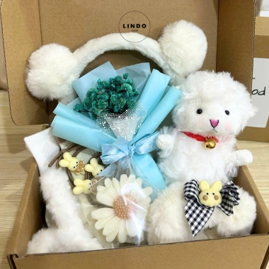 Giao Hỏa Tốc Set Quà Sinh Nhật Cute LINDO - Quà Tặng 8/3, 20/10, 14/2 Giá Ưu Đãi 63.750đ 7